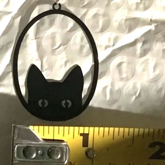 Hand crafted halloween dangle earrings - Picture 6 of 15